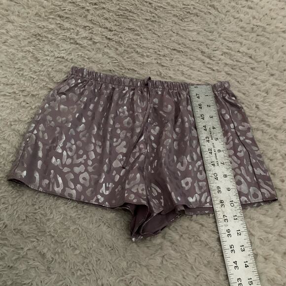 NWT Victoria’s Secret Cami Short Set Purple Animal Print Intimates Medium NEW - Picture 8 of 9